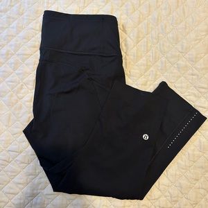Lululemon Fast & Free Crop II Nulux 19” ( Size 10 )